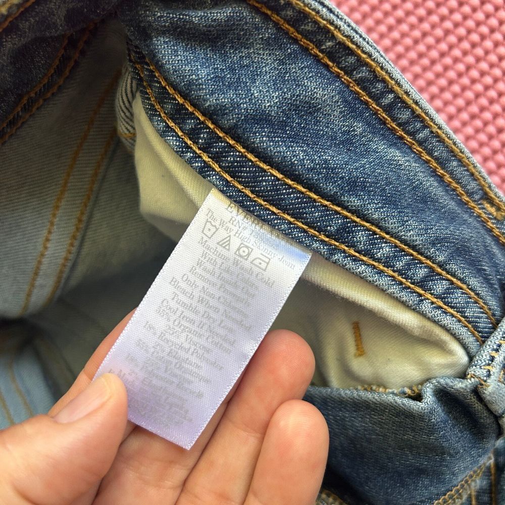 Everlane Way High Skinny Jeans 25R Light Wash Denim - Picture 5 of 5